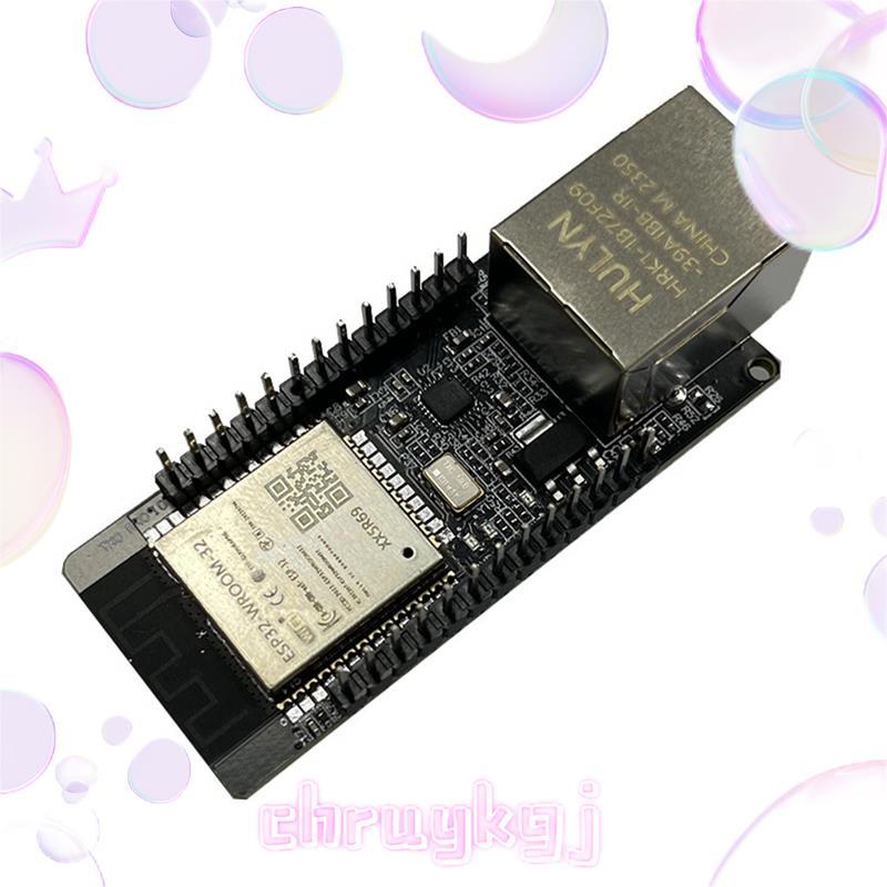 WT32-ETH01 ESP32 โมดูลไร้สายพอร์ตอนุกรมเครือข่ายบลูทูธ + WiFi Combo Gateway โมดูล WT32 ETH01 chruykg
