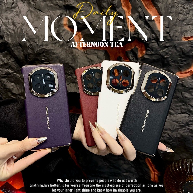 สไตล์ธุรกิจพับสําหรับ Huawei Mate X7 X6 X5 X3 Glory Magic V5 V3 Vs3 V2 VS2 Shock และฤดูใบไม้ร่วงแขนป