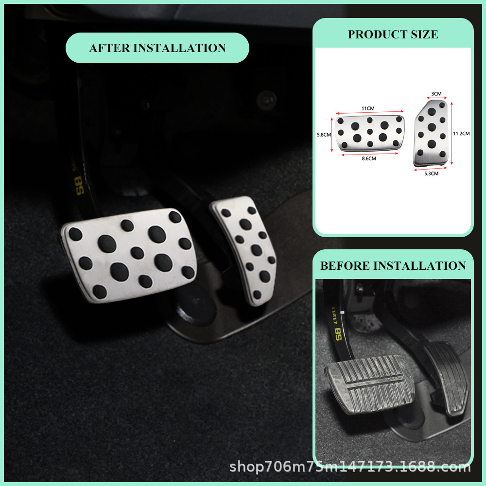 สําหรับ Subaru Forester 19+ XV18-21. แป้นคันเร่งแต่ง Wing Leopard 16-21