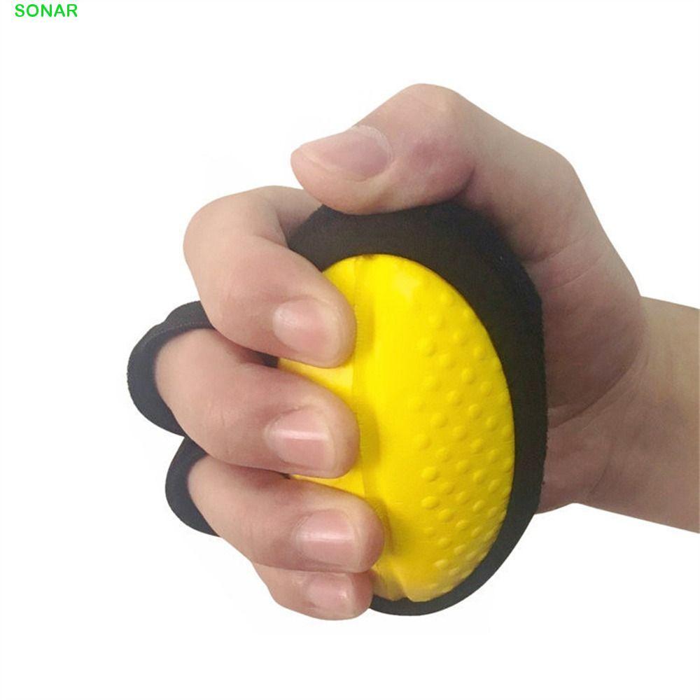SONAR ลูกบอลบีบมือ ยืดหยุ่นสูง ออกแบบ ergonomics เพื่อยกระดับการออกกำลังกายมือและแขน