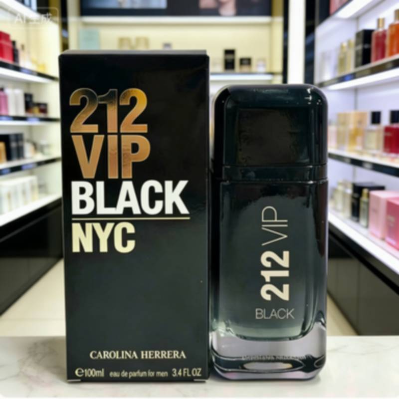 A-999 Ya 212 สีดําน้ําหอม 100ml Fuqi Tone กลิ่นหอมติดทนนานน้ําหอม Wormwood Vanilla Musk กลิ่นหอมปาร์