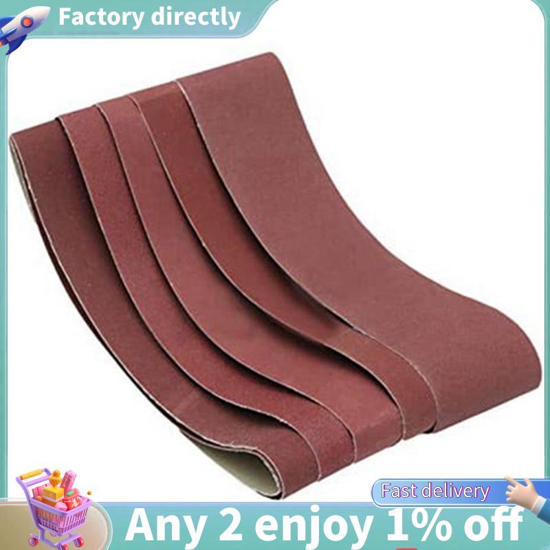 LU-5 ชิ้น 100 x 915 มม.เข็มขัดขัด 4 นิ้ว x 36 นิ้วขัดหน้าจอขัดแถบ 60 120 180 240 320 Girt