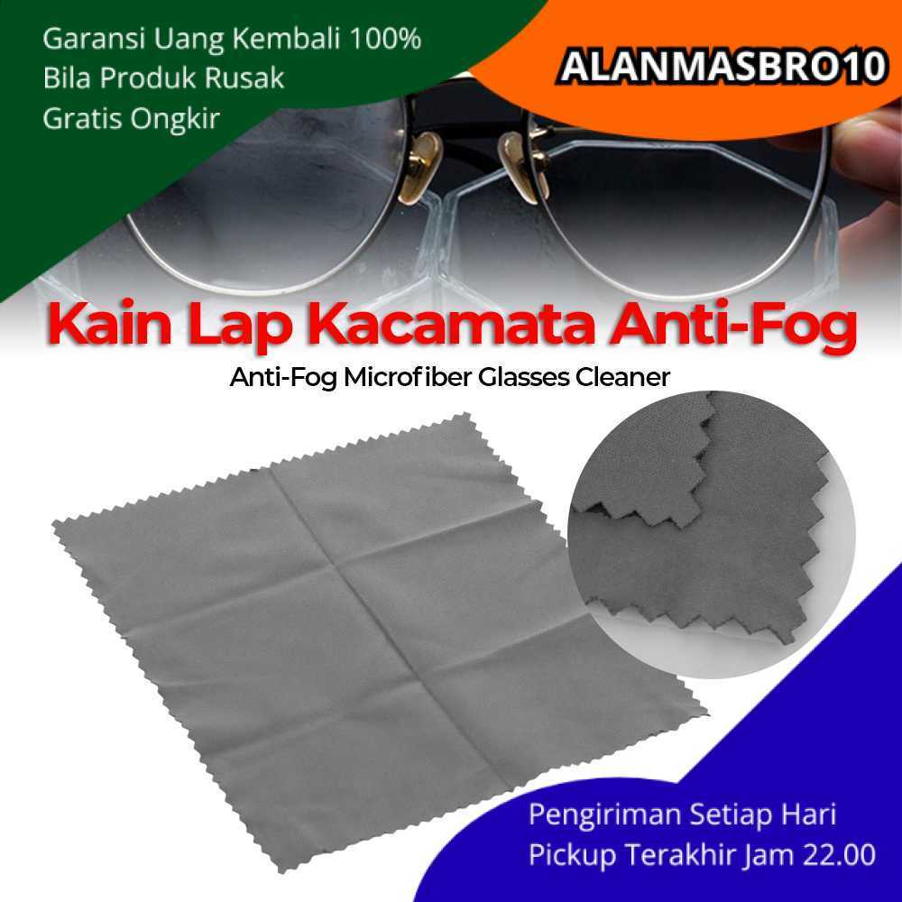 Original Nano Anti-Fog ไมโครไฟเบอร์แว่นตาผ้าทําความสะอาดเลนส์ใสไม่มีหมอกเหมาะสําหรับแว่นตา,หมวกกันน็
