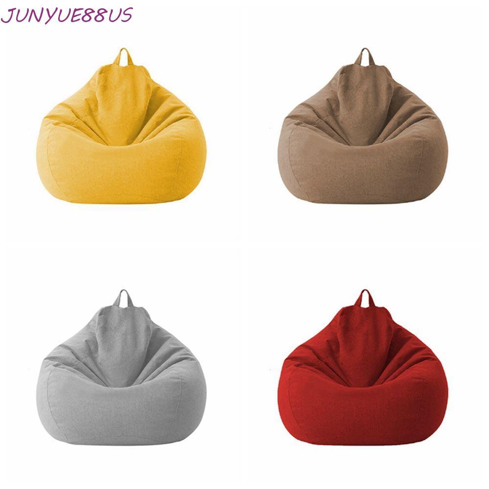 JUNYUE88US Bean Bag Cover without Filler Relax BeanBag Case Seat Living Room Furniture Tatami Covers