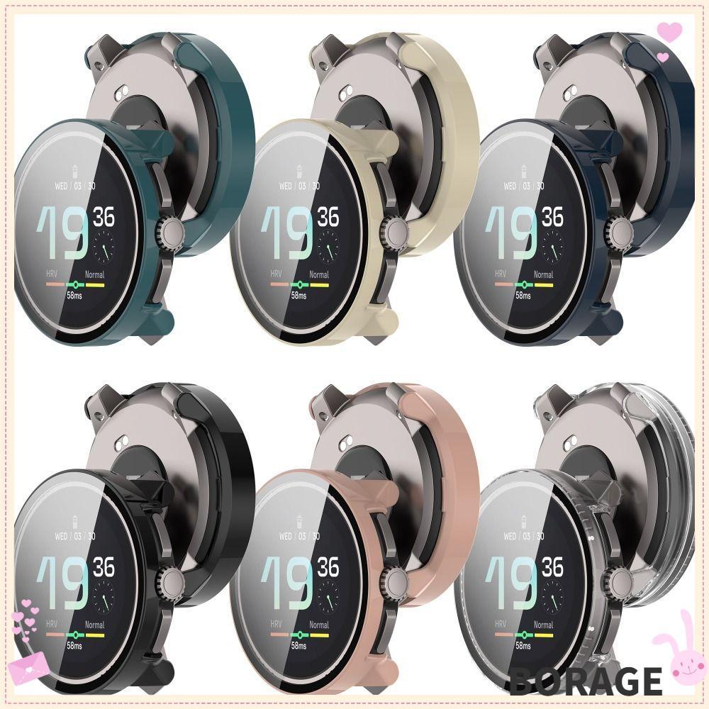 ฟิล์มกันรอยหน้าจอ BORAG, PC ครอบคลุมเต็มรูปแบบ + กระจกนิรภัย, Anti-Scratch Hard อุปกรณ์เสริมฝาครอบสํ