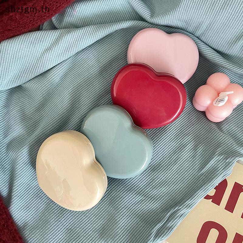 SHZTGM น่ารัก Candy สีคอนแทคเลนส์กระจก Companion กล่องท่องเที่ยวง่ายต่อการพกพา null