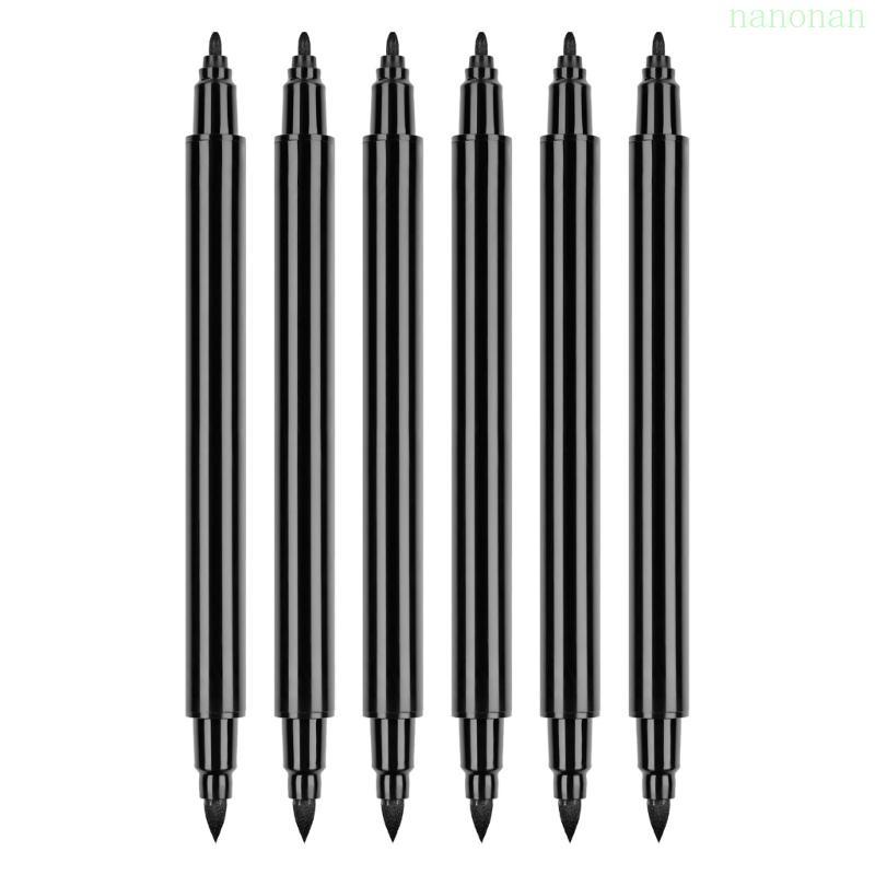 Nan Double Tip Fabric Paint Pen กันน้ําสําหรับตกแต่งเสื้อรองเท้าผ้าใบเสื้อผ้า