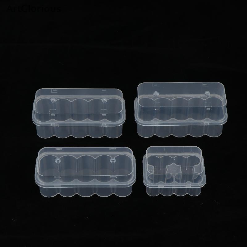 Art 3/5/7/10mL 10-Slot Vial กรณีพลาสติก Microtube กล่องเก็บ Staable ตู้แช่แข็งกล่องหลอดอุปกรณ์เบาหวา