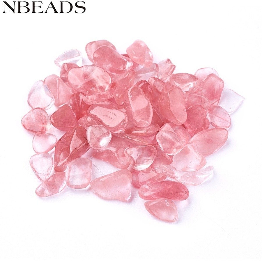 2 ถุงลูกปัดแก้วเชอร์รี่ไม่เจาะ/ไม่มีชิปรู 7 ~ 24x5 ~ 10x1 ~ 7 มม. ประมาณ 100 กรัม/ถุง