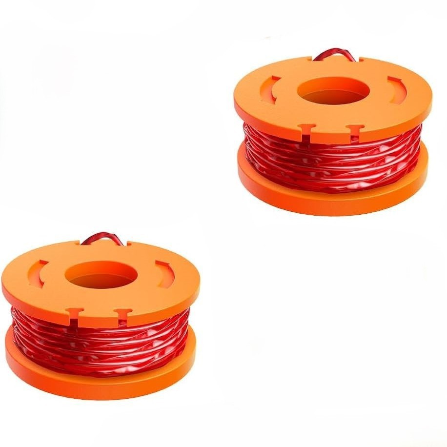 WA0010/WA6531 Spool เครื่องตัดหญ้าหัวตัดเปลี่ยน WORX เครื่องตัดหญ้า (2 ชิ้นแพ็ค) JZF9