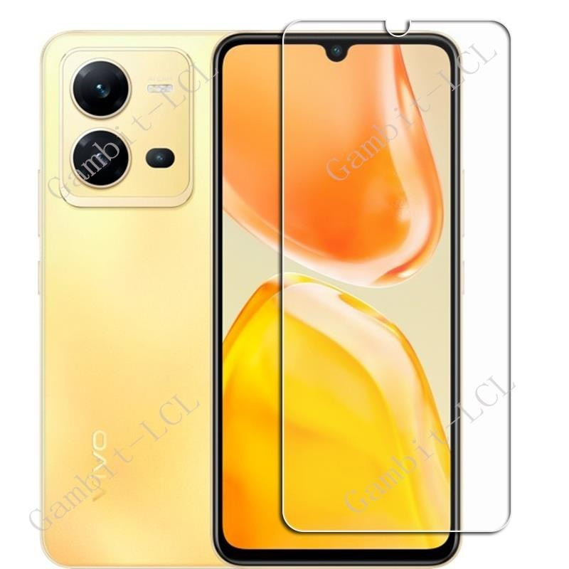 Vivo V25e X80 Lite X80Lite ฟิล์มป้องกันหน้าจอฟิล์มป้องกันโทรศัพท์มือถือ QSKU กระจกนิรภัย II6U LRVX