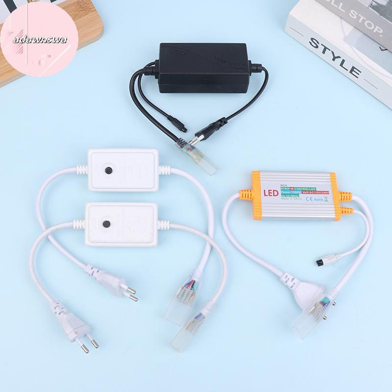 ADAWA 1 PC 220V COB LED Strip Dimmer คู่มือ Controller ใช้สําหรับ 220V 50/100M Cob LED Strip Light L