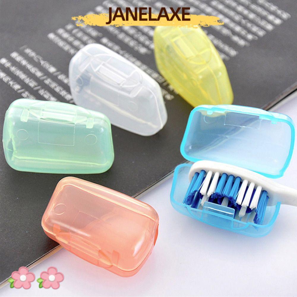 JANELAXE932JN 5 ชิ้น ที่เก็บแปรงสีฟัน Camping Home Cap Holder