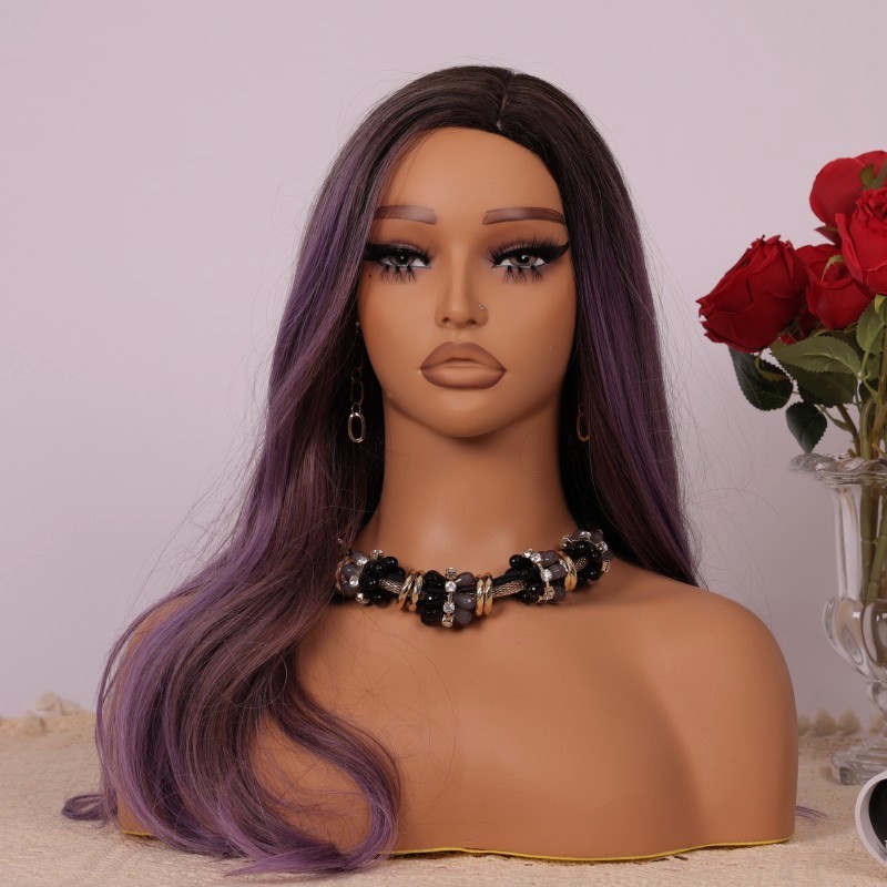 ของเล่นหัวจำลองสไตล์ยุโรปและอเมริกัน สีผิวธรรมชาติ พร้อมเสื้อคลุมไหล่คู่ และสร้อยคอมากมาย เพอร์ฟECT 