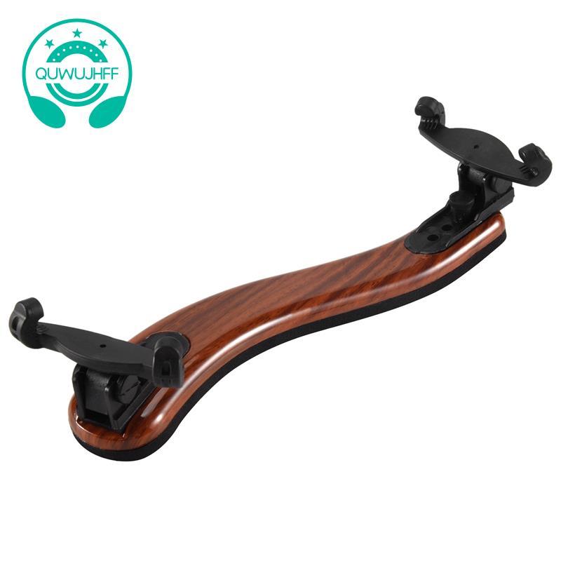 (quwujhff) Violin ไหล่ REST สนับสนุน Professional 3/4 4/4 ปรับ Maple ไม้ไวโอลินไหล่ REST อะไหล่ไวโอล