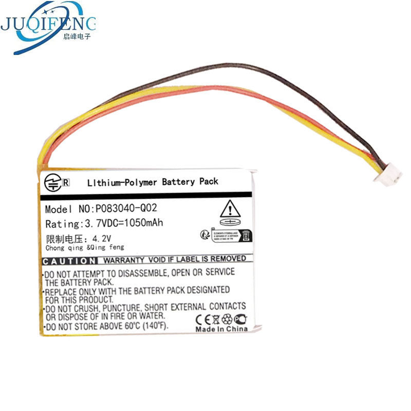 1050mAh เหมาะสําหรับ AKG Y50BT ชุดหูฟังชุดหูฟังบลูทูธ P083040-แบตเตอรี่ Q02