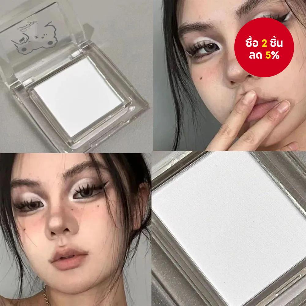 Matte & Shimmer Highlighter Palette - คอนซีลเลอร์ Face Contour Pearl Glow Radiant Finish