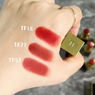 TF Tom ford Lip Color Rouge Satin Matte Thin Tube 1g ลิปสติก ทอม ฟอร์ด #N3 #100 #16