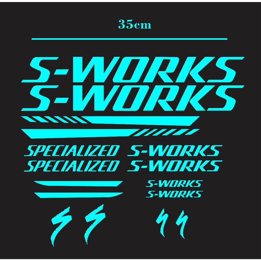 สติ๊กเกอร์ตัดจักรยาน S-works