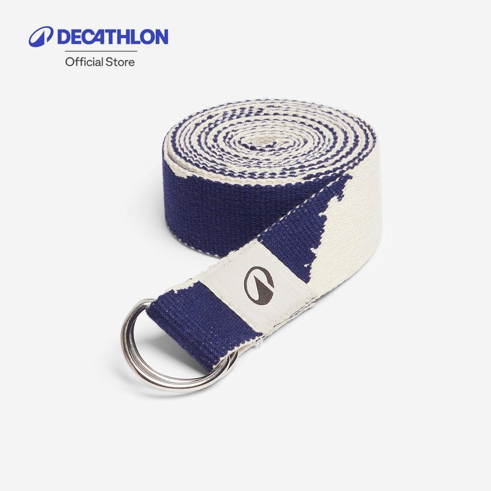 Decathlon Yoga Strap 3 M สายฝึกโยคะ 3 เมตร - Blue