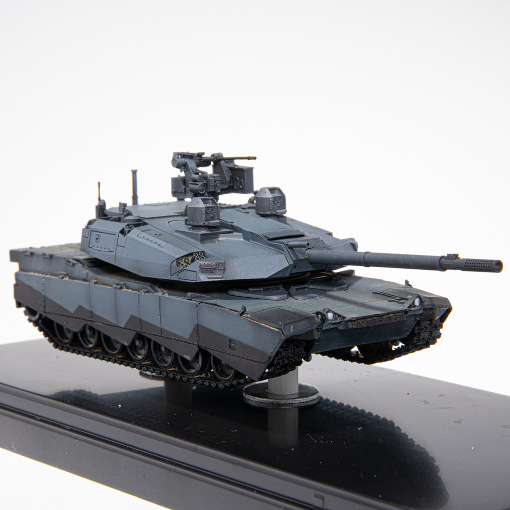 ถังรุ่น 1:72 Dynamics USA M1 ถัง Abrams X1 รถถังหลัก US ทหารรถต่อสู้รุ่นใหม่