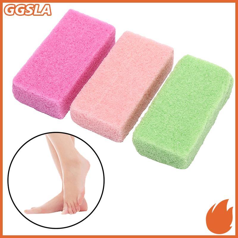 GGSLA หินภูเขาไฟฟองน้ํา Exfoliate Foot Care ลบ Hard Dead Skin Feet Rasp ใหม่