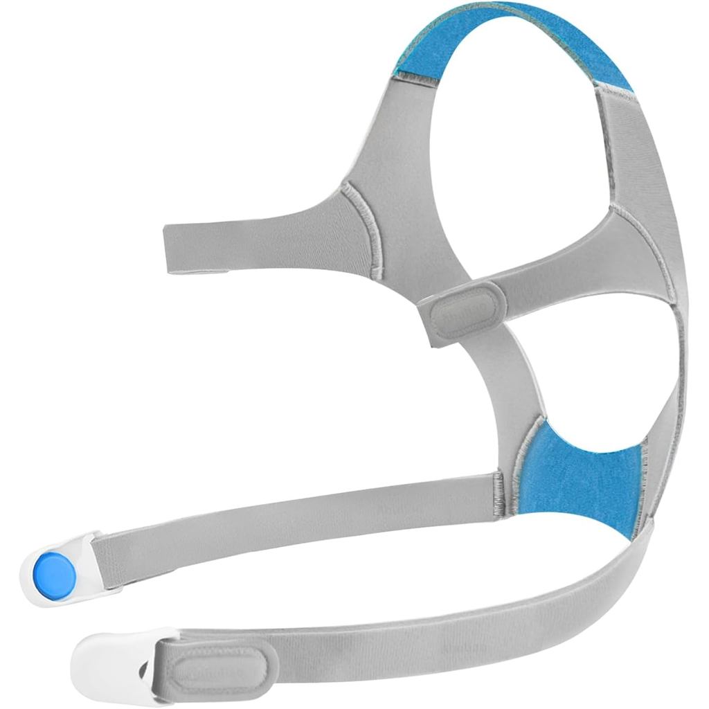 F20 Headgear สำหรับ Reed AirFit/AirTouch F20 Full Face Mask - Size Large (รวมคลิปแม่เหล็ก 2 อัน)