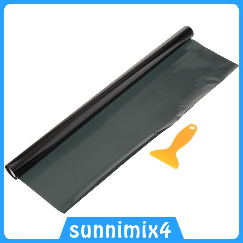 [H2Sports] 50% VLT Black Uncut Glass Window Tint Shade Film Roll For Car Home Commercial Office Boat