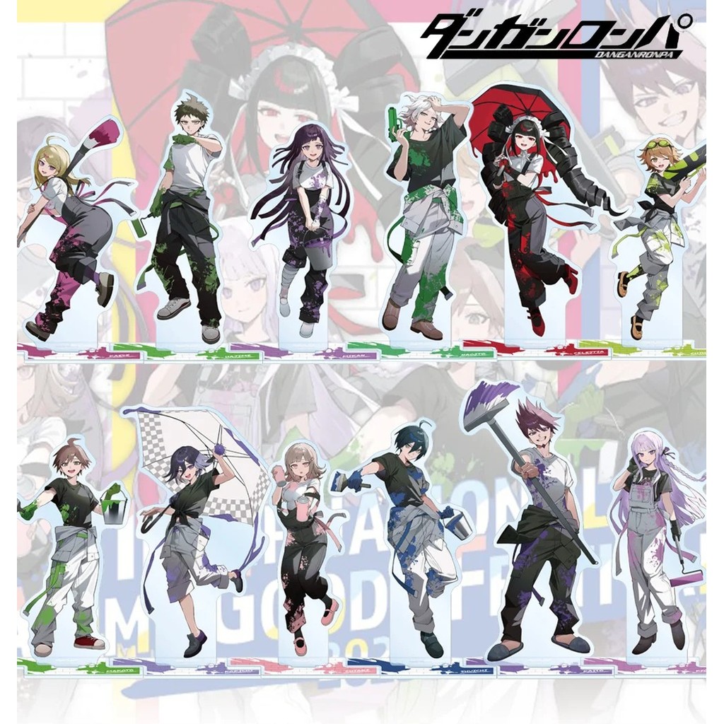 Standee อะนิเมะ Danganronpa Sakusha2 micha รุ่นสําหรับโต๊ะเรียนตกแต่ง Nagito Komaeda Kokichi Oma Chi