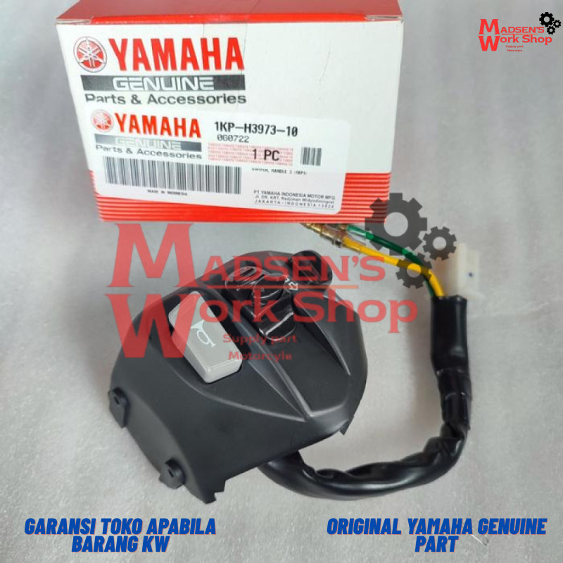 สวิตช์ผู้ถือสวิตช์ไฟเลี้ยวซ้าย Mio M3 JZ Soul Gt 1KP-H3973-10