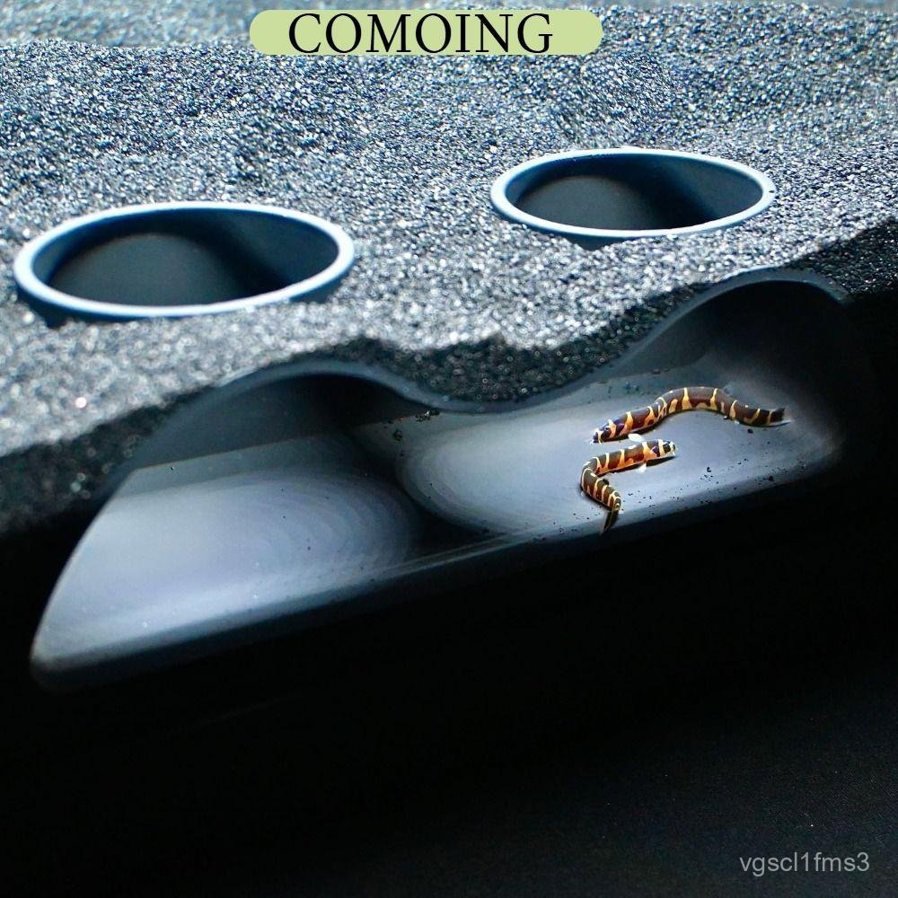 COMOING Aquarium Decoration Tunnel Caves, Fish Tank Decoration Under Gravel Tunnel Aquarium Undergro