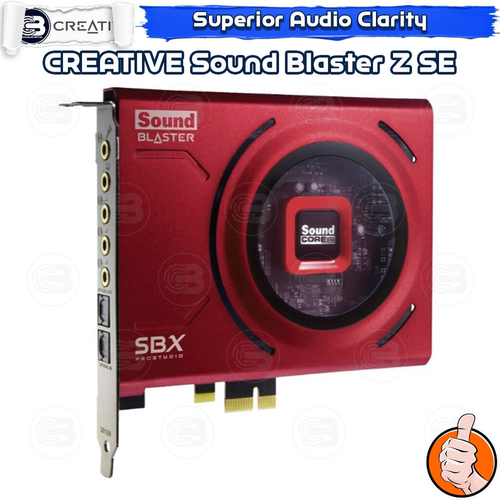 [CoolBlasterThai] CREATIVE Internal Sound Card Sound Blaster Z SE