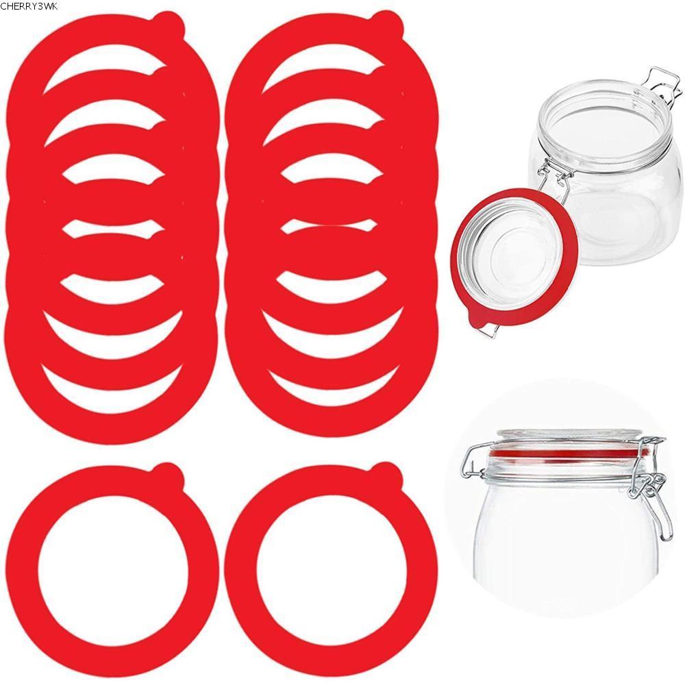 19VJKEPSHOP ปะเก็นขวด O แหวน Jars เปลี่ยนเครื่องซักผ้าซีลยางซีลแหวน