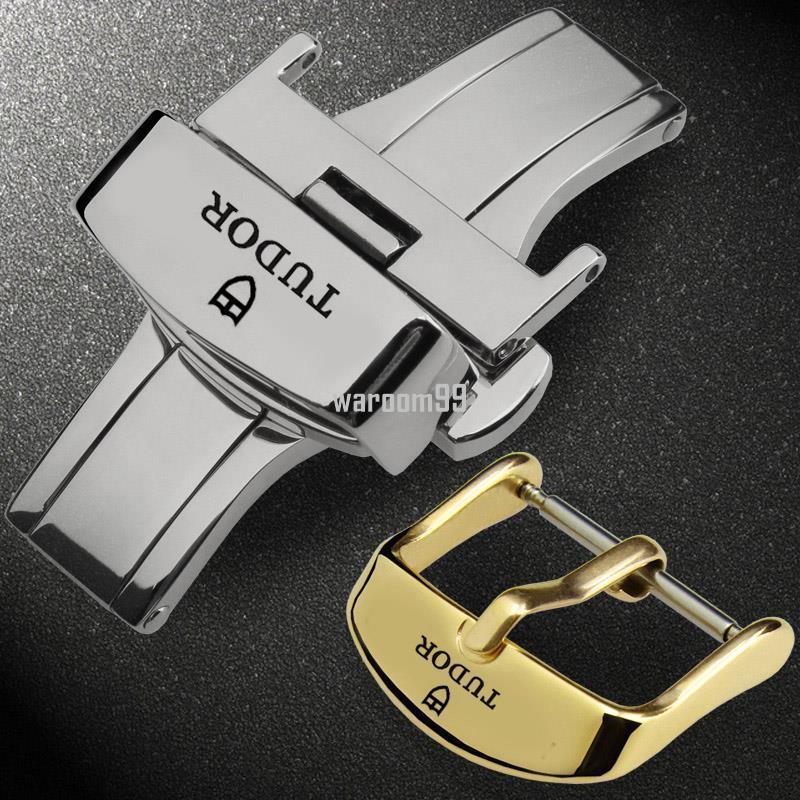 [เครื่องมือฟรี] เหมาะสําหรับ TUDOR TUDOR Buckle Watch Strap Belt Buckle Stainless Steel Steel Pin Bu