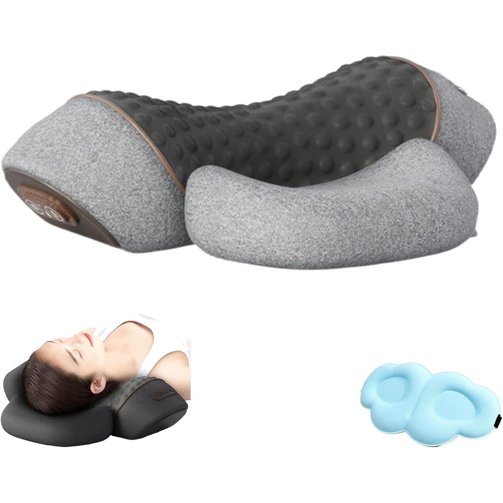 หมอนนวดคอ Hump, ยกและยืดไฟฟ้า, หมอนนวดคอ 3-in-1, อายุหน้ากาก Pill-owe ck Hump, Heated Mass Age Ne ck