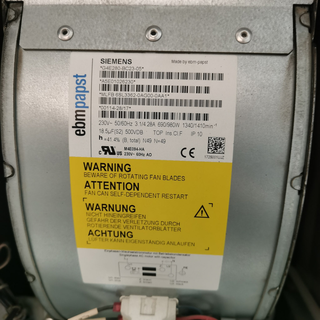 [Radiator] 6SL3362-0AG00-0AA1G4E280-BC23-05 3362-0AG00-4CA5 A5E01026230