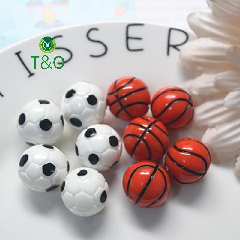 [T&OT] 5 ชิ้น Miniature Football Football Basketball Badminton DIY Accessories [ใหม่]