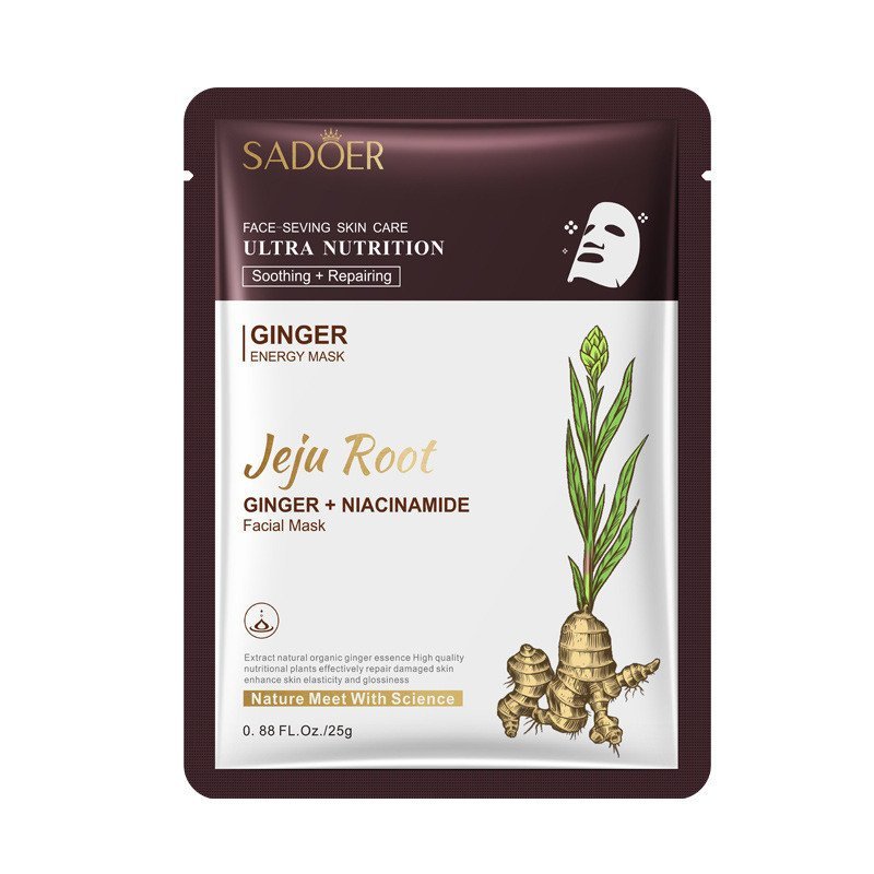 Soothing Moisturizing Mask Mask All English sadoer Ginger Repair Moisturizing Moisturizing Root