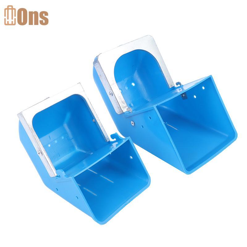 Ons 1PC Rabbit Feed Box Hopper Rabbit Cage Rabbit Anti Pickling Feed Trough ที่