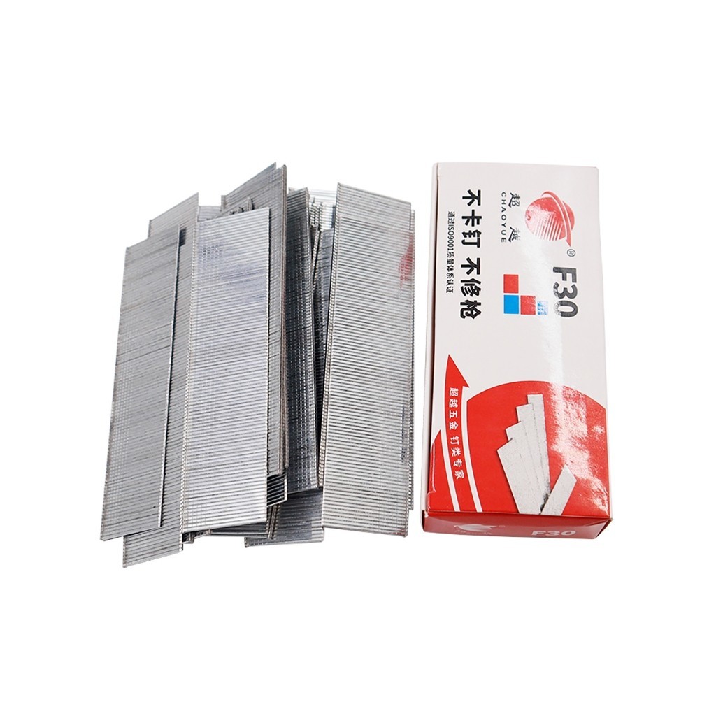 5000pcs Stapler Bullets Brad Nails/ตรงเล็บสําหรับ Nailer Gun F30 F32 Air Nailer เครื่องมือ