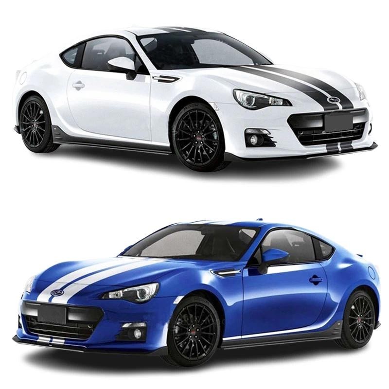 Sport Racing Car Sticker Bonnet Hood Stripe Vinyl Decals สําหรับ Subaru BRZ Toyota GT86 86