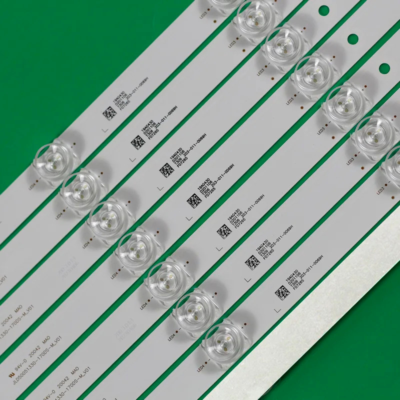 แถบไฟแบ็คไลท์ LED สําหรับระบบ TD K50DLM8FS K50DL8FS K50DLM6F K50DLM8F JL.D50051330-170DS-M_V01 JL.D5