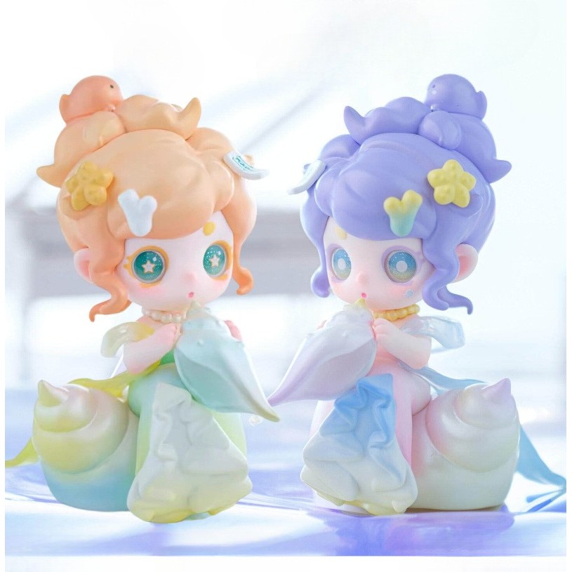 Keeno V3 Wishing on the Sea Breeze Series กล่องตาบอดตุ๊กตา Action Figurines เครื่องประดับของเล่นอินเทรนด์คริสต์มาสประณีตของขวัญ