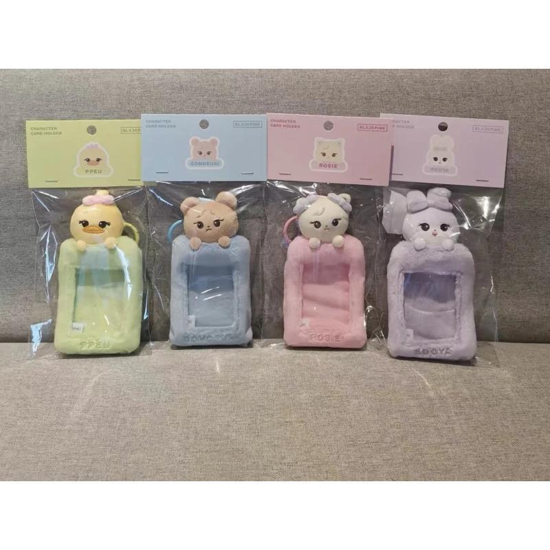 รับประกันตรง 100% เกาหลี✨【Guoxian】 BLACKPINK กล่องใส่บัตรพวงกุญแจลายการ์ตูนแบบป๊อปอัพ DEADLINE