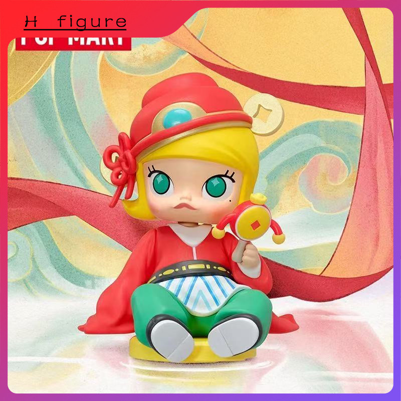 ของแท้ POPMART POPMART Point Gold Pentium Series Figure-Made Mystery Box ตกแต่งของขวัญ IP