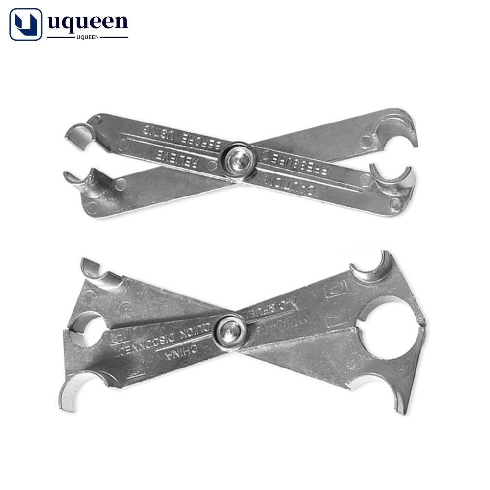 UQUEEN Professional การใช้ A/C Line Disconnect เครื่องมือรถ Quick Release Fitting Removal ชุดเครื่อง
