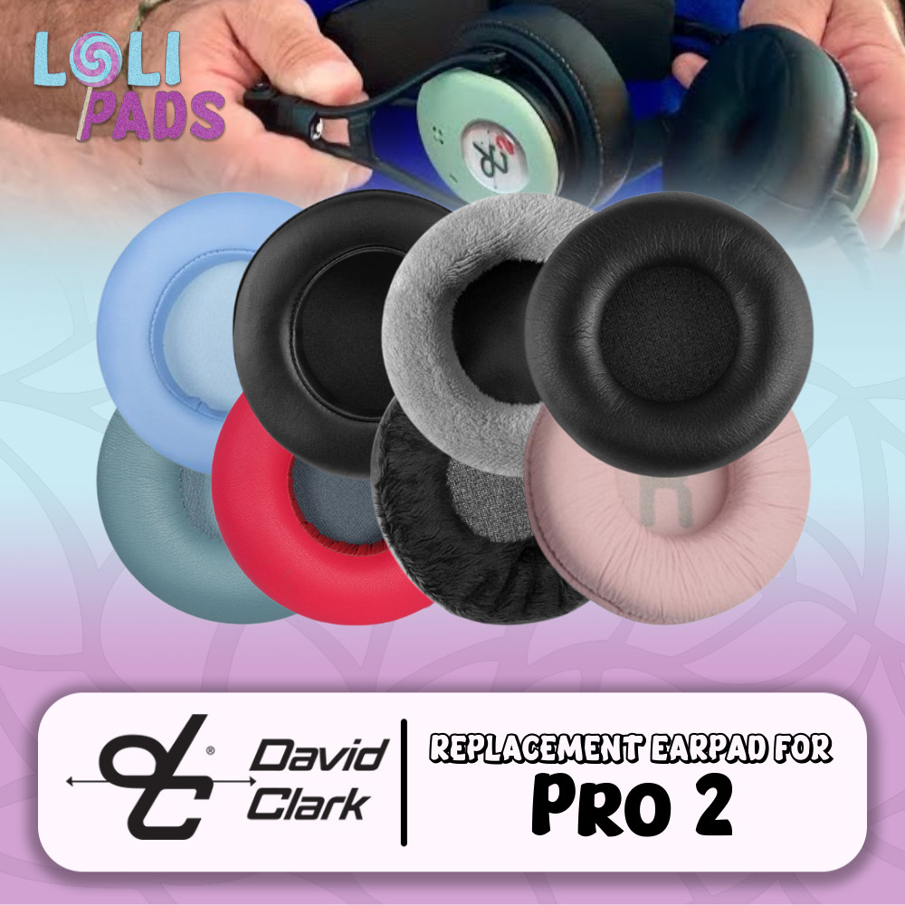 แผ่นโฟมแผ่นรองหูฟัง David Clark Pro 2 Pro2 Pro02 Pro 02 Earcup Pad Earpad Foam
