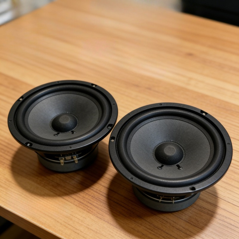ซับวูฟเฟอร์ ดอกซับ 8 นิ้วเบส  HK 8 นิ้ว 4Ω 200W เหล็กปั๊ม เหล็กหล่อ วอยซ์คู่ ราคา ถูกที่สุด ดีลบีเคเค แกลเลอรีภาพที่ 8