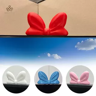 HELINYUE Bow-Shaped Screen Decorator คอมพิวเตอร์ Monitor & Car Vent ตกแต่งความเครียด Fidget สําหรับสาว,เครื่องประดับพลาสติกสําหรับ Home Office TH