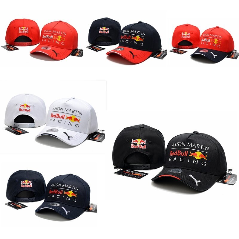 Red Bulls Racing Trucker หมวกสําหรับผู้ชายผู้หญิงหมวกปรับ Motorsport หมวก Red bull Racing เบสบอลหมวก